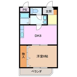 塩浜駅 徒歩2分 4階の物件間取画像